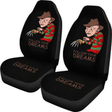 Freddy Krueger Follow Your Dreams Car Seat Covers 212903 - YourCarButBetter