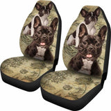 French Bulldog Car Seat Covers 194110 - YourCarButBetter