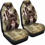 French Bulldog Car Seat Covers 194110 - YourCarButBetter