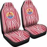 French Polynesia Car Seat Cover - French Polynesia Coat Of Arms - 105905 - YourCarButBetter