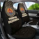 French Polynesia Car Seat Covers - French Polynesia Coat Of Arms - Amazing 1 105905 - YourCarButBetter