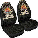 French Polynesia Car Seat Covers - French Polynesia Coat Of Arms - Amazing 1 105905 - YourCarButBetter