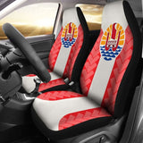 French Polynesia Tahiti Car Seat Cover Coat Of Arms 105905 - YourCarButBetter