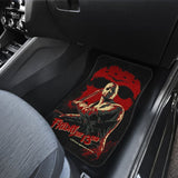 Friday The 13Th Jason Voorhees Art Car Floor Mats Movie Fan Gift 210101 - YourCarButBetter