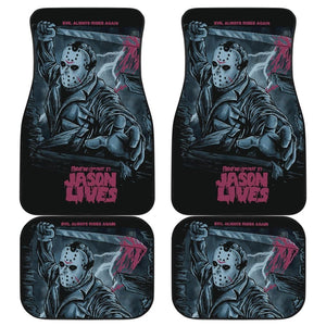 Friday The 13Th Jason Voorhees Evil Always Raises Again Car Floor Mats 210101 - YourCarButBetter