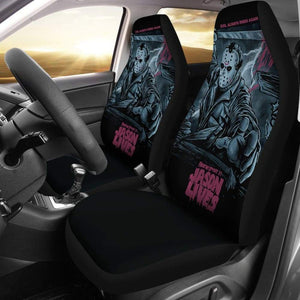 Friday The 13Th Jason Voorhees Evil Always Rises Again Car Seat Covers 210101 - YourCarButBetter