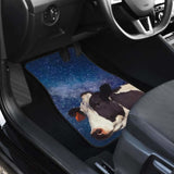 Front And Back Car Mats- Two Cows (Set Of 4) 144730 - YourCarButBetter