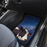 Front And Back Car Mats- Two Cows (Set Of 4) 144730 - YourCarButBetter