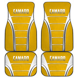 Camaro Yellow Style Car Floor Mats 211401