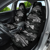 Fish Bone Pattern Fishing Car Seat Covers 211401