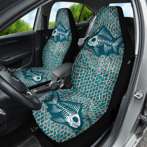 Fish Bone Art Fishing Car Seat Covers 211401