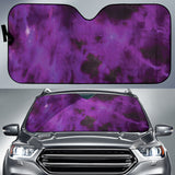 Purple Tie Dye Grunge Car Auto Sun Shades Car Accessories 211401