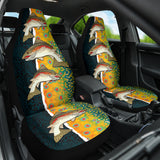 Amazing Gift Idea Trout Fish Pattern Car Seat Covers 211201