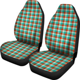 Colorful Checked Buffalo Plaid Amazing Car Seat Covers 211606