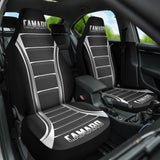 Camaro Flat Black Car Seat Covers 211401