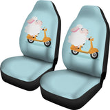 Cute Funny Sheep for Sheep Lover Gift Car Seat Covers 211606