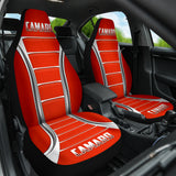 Camaro Red Style Car Seat Covers 211401