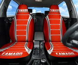 Camaro Red Style Car Seat Covers 211401