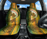Amazing Gift Idea Trout Fish Colorful Pattern Car Seat Covers 211201