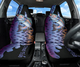 Trout Fish Hook Printing Car Seat Covers 211201