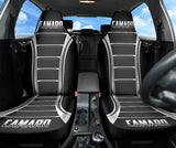 Camaro Flat Black Car Seat Covers 211401