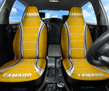 Camaro Yellow Style Car Seat Covers 211401