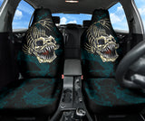 Fish Bone Fishing Wave Effect Car Seat Covers 211401