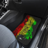 Amazing Gift Ideas Rasta Lion Roaring Car Floor Mats Style 1 211401