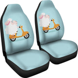 Cute Funny Sheep for Sheep Lover Gift Car Seat Covers 211606