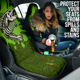 Fish Bone Poison Fishing Car Seat Covers 211401