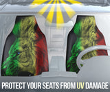 Amazing Gift Ideas Rasta Lion Roaring Car Seat Covers Style 2 211401