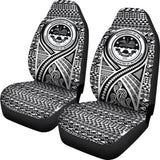 Fsm Car Seat Cover - F S M Seal Polynesian Tattoo Black - 9 174914 - YourCarButBetter