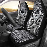 Fsm Car Seat Cover - F S M Seal Polynesian Tattoo Black - 9 174914 - YourCarButBetter