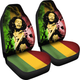 Full Set Bob Marley Rasta Car Seat Covers 210703 - YourCarButBetter