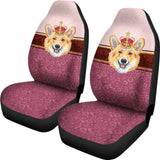 Funny Corgi Dog Design Car Seat Covers 211205 - YourCarButBetter