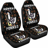 Funny Halloween Witches Duck Cute Honkus Ponkus Car Seat 102802 - YourCarButBetter