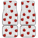 Funny Ladybug Print Amazing Car Floor Mats 211606 - YourCarButBetter