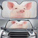 Funny Pig Car Sun Shades 102507 - YourCarButBetter