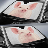 Funny Pig Car Sun Shades 102507 - YourCarButBetter