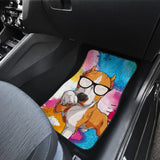 Funny Pitbull Amazing Gift For Pitbull Lovers Car Floor Mats 212501 - YourCarButBetter