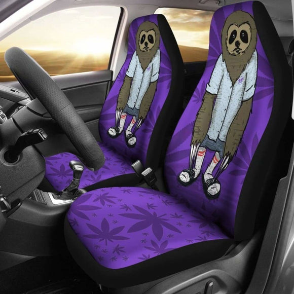 Funny Sloth Wolverine Car Seat Covers 144902 - YourCarButBetter