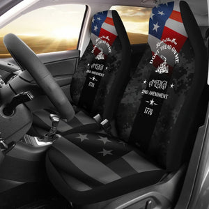 Gadsden Flag Don’T Tread On Me (2Nd Amendment) Car Seat Covers 101819 - YourCarButBetter