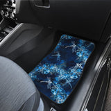 Galaxy Of Dragonfly Car Floor Mats 210302 - YourCarButBetter