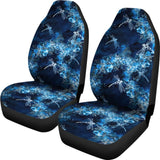 Galaxy Of Dragonfly Car Seat Covers 210302 - YourCarButBetter