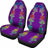 Generations Floral Purple Car Seat Covers 153908 - YourCarButBetter
