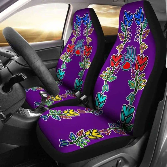 Generations Floral Purple Car Seat Covers 153908 - YourCarButBetter