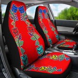 Generations Floral Red Car Seat Covers 153908 - YourCarButBetter