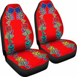 Generations Floral Red Car Seat Covers 153908 - YourCarButBetter