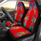 Generations Floral Red Car Seat Covers 153908 - YourCarButBetter