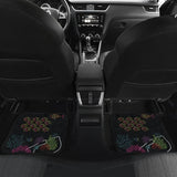 Geometric School Of Fish Fishing Car Floor Mats 182417 - YourCarButBetter